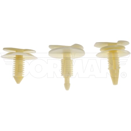 Dorman 09 117 And 11 Length White Plastic Pack Of 6 963-080D